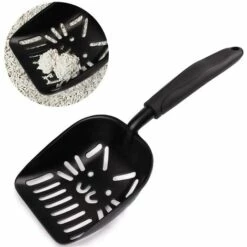 HKLFFJA Pelle à Litière Pour Chat En Alliage D'aluminium Anti-adhésive Durable Et Antirouille Pelle à Litière Scoop Pour Chat Animaux De Compagnie Grand Modèle