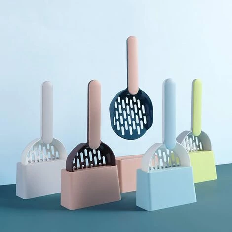 HKLFFJA Pelle à Litière Pour Chat En Plastique ABS De Haute Qualité Durable Et Facile à Nettoyer 4 HKLFFJA Pelle à Litière Pour Chat En Plastique ABS De Haute Qualité Durable Et Facile à Nettoyer – Image 2