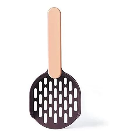 HKLFFJA Pelle à Litière Pour Chat, Pelle à Ordures, Avec Support En Plastique, Utilisée Pour Nettoyer La Litière Pour Chat, Litière Sanitaire Pour Chat à Poignée Confortable (Marron) 3 HKLFFJA Pelle à Litière Pour Chat, Pelle à Ordures, Avec Support En Plastique, Utilisée Pour Nettoyer La Litière Pour Chat, Litière Sanitaire Pour Chat à Poignée Confortable (Marron)