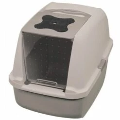 CAT'IT Catit Areno FermE, Gris / Marron