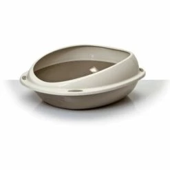 MEDIA WAVE STORE ® 10533 Litière Ouverte Pour Chats SHUTTLE à Bords Relevés Anti-projections 57 Cm | Couleur: Bleu -Promos Litière et bac à litière Magasin 59227701 5