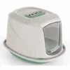 MEDIA WAVE STORE ® 10586 Maison De Toilette Pour Chats GALAXY 45x36x31,5cm Avec Palier Anti-poils | Couleur: Vert -Promos Litière et bac à litière Magasin 59227990 1