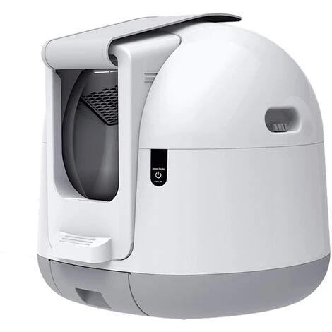 LIFCAUSAL Bac à Litière Pour Chat Autonettoyant, Toilette Automatique Pour Chat Entièrement Fermée Avec Interrupteur Tactile Anti-pincement, Facile à Nettoyer Par Un Bouton, Capot étanche Bac à Litière Automatique Pour Chats De Moins De 7,5 Kg 3 LIFCAUSAL Bac à Litière Pour Chat Autonettoyant, Toilette Automatique Pour Chat Entièrement Fermée Avec Interrupteur Tactile Anti-pincement, Facile à Nettoyer Par Un Bouton, Capot étanche Bac à Litière Automatique Pour Chats De Moins De 7,5 Kg