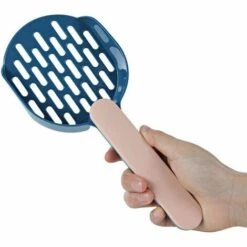 ROSIER Pelle à Litière Pour Chat, En Plastique ABS De Qualité Supérieure, Fabriquée Pour La Plupart Des Types De Litière Pour Chat, Bac à Litière Et Support Pour Pelle, Durable Et Facile à Nettoyer (gris Vert, 26*11*4.5cm)——VEBTles -Promos Litière et bac à litière Magasin 59735673 4