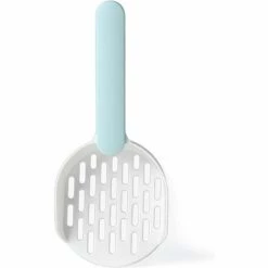 MINKUROW Pelle à Litière Pour Chat, Scoop De Litière Pour Animaux, Fabriqué En Plastique Abs Durable Avec Une Poignée Confortable, Convient à La Plupart Types De Litière Pour Chat Et Litière Pour Chat（Bleu ） -Promos Litière et bac à litière Magasin 59867991 4