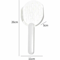 MINKUROW Pelle à Litière Pour Chat, Scoop De Litière Pour Animaux, Fabriqué En Plastique Abs Durable Avec Une Poignée Confortable, Convient à La Plupart Types De Litière Pour Chat Et Litière Pour Chat（Cendre ）