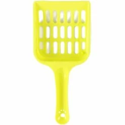 MINKUROW Pelle à Litière Pour Chat 2 Pièces Pelle Plastique Chat Pelle à Sable En Plastique Pelle Litiere Pelle Litiere Chat Pour Animaux De Compagnie（jaune） -Promos Litière et bac à litière Magasin 59868035 3