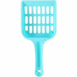 MINKUROW Pelle à Litière Pour Chat 3 Pièces Pelle Plastique Chat Pelle à Sable En Plastique Pelle Litiere Pelle Litiere Chat Pour Animaux De Compagnie（bleu, Vert, Jaune） -Promos Litière et bac à litière Magasin 59869260 4