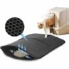 DENUOTOP Tapis De LitièRe Chat, Tapis LitièRe Pour Chat Pliable,ImperméAble Non Toxique Eva,Double Couche Nid D'Abeille,Facile à Nettoyer,ProtéGer Le Sol Et La Moquette 30x30cm 2 DENUOTOP Tapis De LitièRe Chat, Tapis LitièRe Pour Chat Pliable,ImperméAble Non Toxique Eva,Double Couche Nid D'Abeille,Facile à Nettoyer,ProtéGer Le Sol Et La Moquette 30x30cm -Promos Litière et bac à litière Magasin 60103016 1