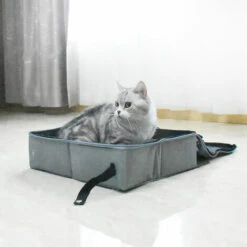 ROSIER Litière Pour Chat, étanche, Pliable, Avec Housse Pour Un Transport Facile (taille S)——VEBTles -Promos Litière et bac à litière Magasin 60186275 5