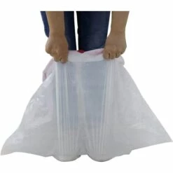 ROSIER Lot De 20 Sacs De Litière Pour Chat Avec Cordons De Serrage Résistants Aux Rayures Pour Litière De Taille Moyenne Et Grande (20 Pièces, Blanc，91,4 X 48,3 Cm)——VEBTles -Promos Litière et bac à litière Magasin 60186592 4