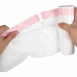 ROSIER Lot De 20 Sacs De Litière Pour Chat Avec Cordons De Serrage Résistants Aux Rayures Pour Litière De Taille Moyenne Et Grande (20 Pièces, Blanc，91,4 X 48,3 Cm)——VEBTles -Promos Litière et bac à litière Magasin 60186592 5