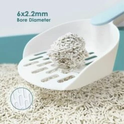 Pelle à Litière Pour Chat,LITZEE Scoop De Litière Pour Animaux, Fabriqué En Plastique Abs Durable Avec Une Poignée Confortable, Convient à La Plupart Des Types De Litière Pour Chat Et Litière Pour Chat Accessoires -Promos Litière et bac à litière Magasin 60481273 4