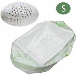 LIFCAUSAL Sac Filtrant Pour Litière Pour Chat Doublures De Tamisage De Litière à Cordon