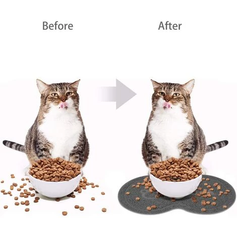 EINEMGELD Tapis D'alimentation En Silicone Pour Animaux De Compagnie, Tapis De Bol Pour Chien, Tapis D'alimentation En PVC Imperméable Et Antidérapant Pour Chats Et Chiens 5 EINEMGELD Tapis D'alimentation En Silicone Pour Animaux De Compagnie, Tapis De Bol Pour Chien, Tapis D'alimentation En PVC Imperméable Et Antidérapant Pour Chats Et Chiens – Image 3