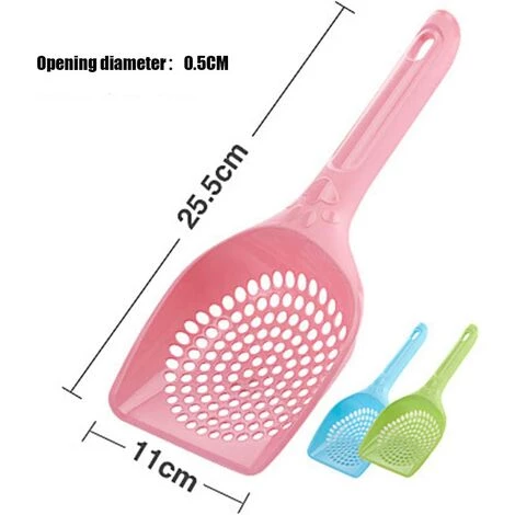 HEGUYEY Lot De 3 Grandes Pelles En Plastique Pour Chat Et Chat 4 HEGUYEY Lot De 3 Grandes Pelles En Plastique Pour Chat Et Chat – Image 2