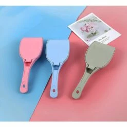 HEGUYEY Pelle à Litière Avec Couvercle Pelle à Litière Pour Chat Pelle Litiere Chat Pelle à Ordures Antiadhésive Pour Filtration Rapide 25,5 * 9,9 Cm -Promos Litière et bac à litière Magasin 61308441 4