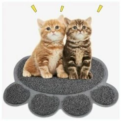DECKON Tapis De Litière Pour Chat Bleu 9 DECKON Tapis De Litière Pour Chat Bleu -Promos Litière et bac à litière Magasin 61645629 3