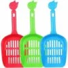 EINEMGELD Couleur Aléatoire Pelle à Litière En Plastique Pour Chats Chiens Nettoyant Le Cage D'animaux Outil 3pcs 1 EINEMGELD Couleur Aléatoire Pelle à Litière En Plastique Pour Chats Chiens Nettoyant Le Cage D'animaux Outil 3pcs -Promos Litière et bac à litière Magasin 62317746 1