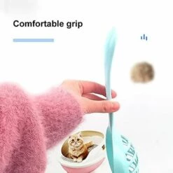 EINEMGELD Pelle à Litière Pour Chat - Antiadhésive - Toilettes Pour Animal Domestique - Accessoires De Nettoyage Pour Chat -Promos Litière et bac à litière Magasin 62317931 3