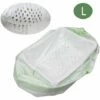 SINCèREETALI Sac à Ordures Portable Pour Animaux De Compagnie - Blanc Taille L -Promos Litière et bac à litière Magasin 63519325 1