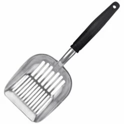 LTS FAFA Pelle à Litière Pour Chat Profonde Et Solide Pelle à Litière Pour Chat Avec Support Pelle à Litière Pour Chat En Métal