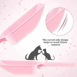LYCXAMES Pelle à Litière Pour Chat En Plastique Pelle à Litière Kitty Pelle à Litière Pour Animaux De Compagnie Tamis Pour Litière Pour Animaux De Compagnie Pour Nettoyage Des Toilettes De Sable De Chat -Promos Litière et bac à litière Magasin 63814243 5