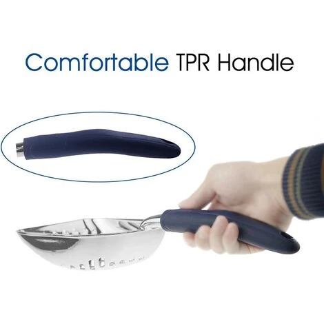 LYCXAMES Kitty Animal Métal Chat Litière Scooper Pelle Merde Remover Avec Long Manche Pour Animaux De Compagnie,Bleu 6 LYCXAMES Kitty Animal Métal Chat Litière Scooper Pelle Merde Remover Avec Long Manche Pour Animaux De Compagnie,Bleu – Image 4