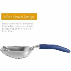 FOZIY Décapant De Merde De Pelle De Scoop De Litière De Chat D'animal En Métal Avec La Longue Poignée Pour Des Animaux De Compagnie，Fonepro -Promos Litière et bac à litière Magasin 63840006 5