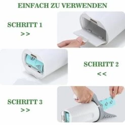 GRID COOL Pelle à Litière Pour Chat De Qualité Supérieure Avec Support, Pelle à Litière Pour Chat, Avec Bac à Déchets, Avec 15 Sacs De Recharge (1 Boîtes De 15 Sacs) Pour Un Système -Promos Litière et bac à litière Magasin 64083692 3