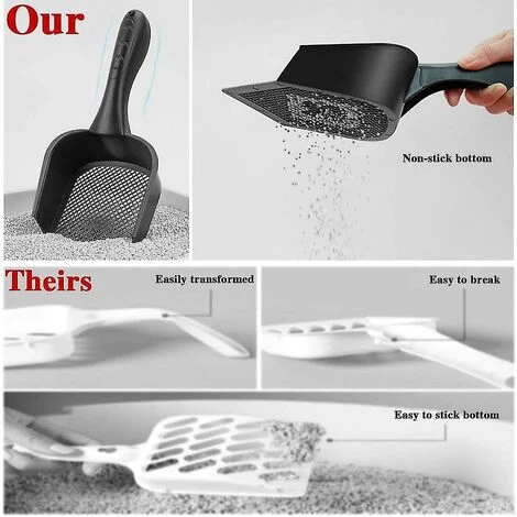 LTS FAFA Support Mural Pointu Pour Pelle à Litière Pour Chat, Pelle à Caca En Plastique Durable Et Légère Pour Chat 6 LTS FAFA Support Mural Pointu Pour Pelle à Litière Pour Chat, Pelle à Caca En Plastique Durable Et Légère Pour Chat – Image 4