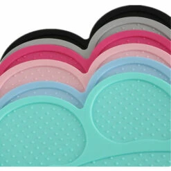 LLOVE Tapis De Litière En Silicone En Forme De Patte Pour Chat Motif Chat Bleu Marine 40 X 30 Cm -Promos Litière et bac à litière Magasin 64869804 3