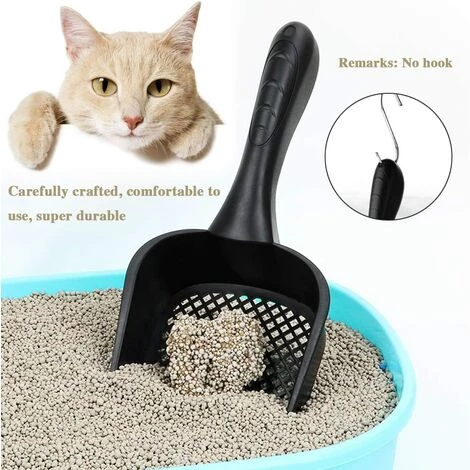 LLOVE Pelle à Litière Pour Chat En Bentonite Pelle à Litière Pour Chat En PVC Support Mural Léger, Durable, Pelle à Litière Carrée Avec Manche Long, Fournitures Pour Animaux De Compagnie Pour Le Nettoyage 7 LLOVE Pelle à Litière Pour Chat En Bentonite Pelle à Litière Pour Chat En PVC Support Mural Léger, Durable, Pelle à Litière Carrée Avec Manche Long, Fournitures Pour Animaux De Compagnie Pour Le Nettoyage – Image 5