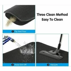 Tapis Litiere Chat,Imperméable Non Toxique EVA,Tapis Pour Bac à Litière Pour Chats,Double Couche En Nid D'abeille Design S'arêern 9 Tapis Litiere Chat,Imperméable Non Toxique EVA,Tapis Pour Bac à Litière Pour Chats,Double Couche En Nid D'abeille Design S'arêern -Promos Litière et bac à litière Magasin 65355523 3