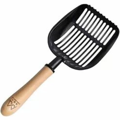 OSQI Pelle à Litière Pour Chat, Pelle à Litière Pour Chat Antiadhésive En Métal Avec Support Pelle à Litière Pour Chat - Bac à Litière Pour Chat Pour Toilette Par -Promos Litière et bac à litière Magasin 65504099 5