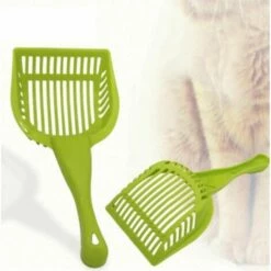 MEZHENG Plastique Chat Litière Scoop Poignée Longue Poignée Nettoyage Soin Sable Sable Gaspillage Pelle Outil De Nettoyage -Promos Litière et bac à litière Magasin 65749031 5