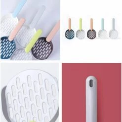 MEZHENG Pelle à Litière Pour Chat Avec Filtre à Déjections Canines En Plastique ABS De Haute Qualité, Durable Et Facile à Nettoyer, 1 Pièce (vert) -Promos Litière et bac à litière Magasin 65749040 4