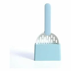 EINEMGELD Pelle à Litière Avec Support Pour Litière Pour Chat - Outil De Nettoyage En Plastique - Convient à La Plupart Des Types De Litière Pour Chat. -Promos Litière et bac à litière Magasin 65758400 5