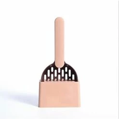 EINEMGELD Pelle à Litière Avec Support Pour Litière Pour Chat - Outil De Nettoyage En Plastique - Convient à La Plupart Des Types De Litière Pour Chat.