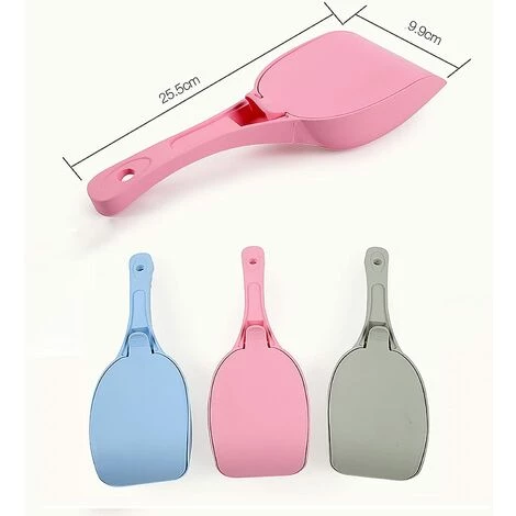 EINEMGELD Pelle à Litière Avec Couvercle Pelle à Litière Pour Chat Pelle Litiere Chat Pelle à Ordures Antiadhésive Pour Filtration Rapide 25,5 * 9,9 Cm 4 EINEMGELD Pelle à Litière Avec Couvercle Pelle à Litière Pour Chat Pelle Litiere Chat Pelle à Ordures Antiadhésive Pour Filtration Rapide 25,5 * 9,9 Cm – Image 2