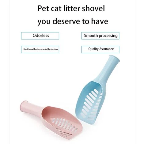 EINEMGELD Chat Litière Scoop, Beau Pelle Litière Chat, Pelle Profonde Pour Tamisage Rapide Avec Poignée Confortable Pour Les Propriétaires De Chats (Color:Bleu) 5 EINEMGELD Chat Litière Scoop, Beau Pelle Litière Chat, Pelle Profonde Pour Tamisage Rapide Avec Poignée Confortable Pour Les Propriétaires De Chats (Color:Bleu) – Image 3
