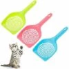 EINEMGELD Pelle à Litière Pour Chat Animal Domestique Pelle à Litière Bac à Litière Pour Chat Pelle De Chien Récupérateur De Déjections S Animal Propre Les Fournitures De Nettoyage (petit Trou)