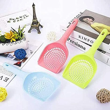 EINEMGELD Pelle à Litière Pour Chat Animal Domestique Pelle à Litière Bac à Litière Pour Chat Pelle De Chien Récupérateur De Déjections S Animal Propre Les Fournitures De Nettoyage (petit Trou) 6 EINEMGELD Pelle à Litière Pour Chat Animal Domestique Pelle à Litière Bac à Litière Pour Chat Pelle De Chien Récupérateur De Déjections S Animal Propre Les Fournitures De Nettoyage (petit Trou) – Image 4