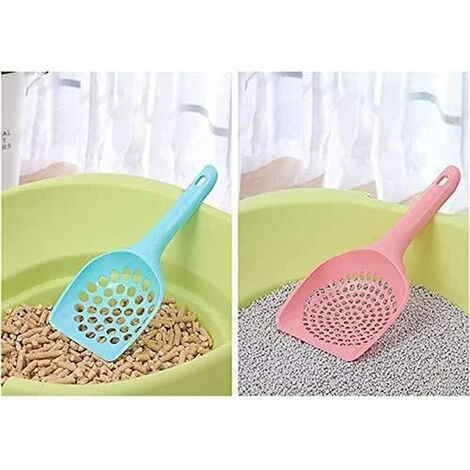 EINEMGELD Pelle à Litière Pour Chat Animal Domestique Pelle à Litière Bac à Litière Pour Chat Pelle De Chien Récupérateur De Déjections S Animal Propre Les Fournitures De Nettoyage (petit Trou) 7 EINEMGELD Pelle à Litière Pour Chat Animal Domestique Pelle à Litière Bac à Litière Pour Chat Pelle De Chien Récupérateur De Déjections S Animal Propre Les Fournitures De Nettoyage (petit Trou) – Image 5