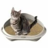 BRICOMARTEAU Bac à Litière Pour Chats Shuttle Corner -Promos Litière et bac à litière Magasin 65923111 1