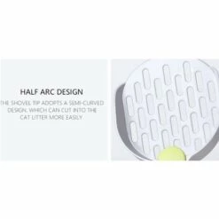 HELLO KITTY BAIN Passoire à Litière Pour Animaux De Compagnie 1 Pièce, Litière Pour Chat De Haute Qualité, Pelle à Nourriture Pour Chat Et Chien, Idéale Pour Tous Les Chats, Chiens -Promos Litière et bac à litière Magasin 66112512 4