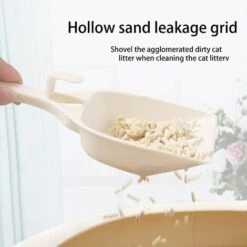 HELLO KITTY BAIN Pelle à Litière Pour Chat Grand Pin Pelle à Litière Pour Chat Tofu Litière Pour Chat Fournitures De Nettoyage Pour Animaux De Compagnie Toilette Pour Chat Bac à Litière Pour Chat -Promos Litière et bac à litière Magasin 66112548 3