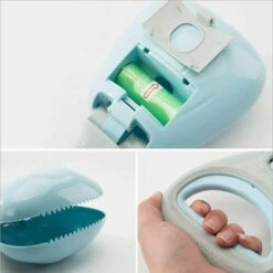 HELLO KITTY BAIN Pet Poop Pickup Handheld Poop Pelle Pet Stool Collector Poop Cleaner Cream Blue Avec Poignée -Promos Litière et bac à litière Magasin 66112558 3