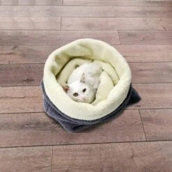 ILOVEMILAN Sac De Couchage Pour Grotte De Lit Pour Chat, Sac De Coussin Auto-chauffant Pour Chat Et Petit Chien -Promos Litière et bac à litière Magasin 66133772 5