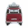 BRISA VW Désodorisant VW T1 BUS Combi Vanille/rouge